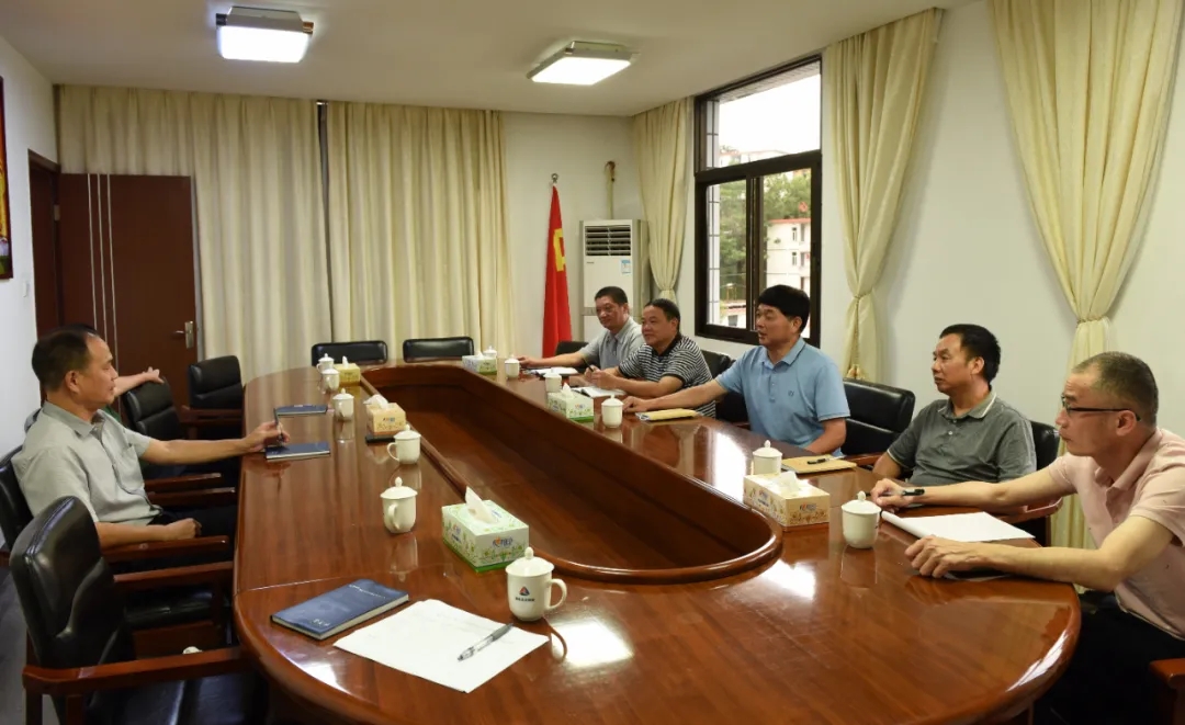 永安市政协主席范纯文一行到公司调研